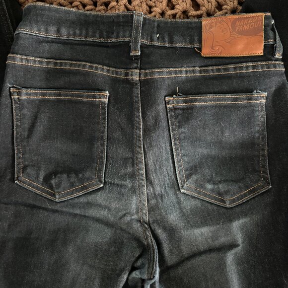 Naked & Famous Skinny Jeans Dark Wash - Picture 2 of 4